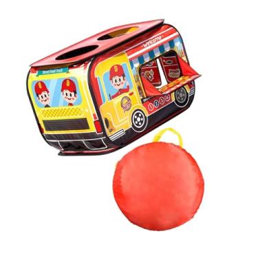 Imagem de Almencla Tenda infantil castelo portátil, presente de aniversário com bolsa de transporte para quintal, acampamento, playground, jardim, meninos e meninas