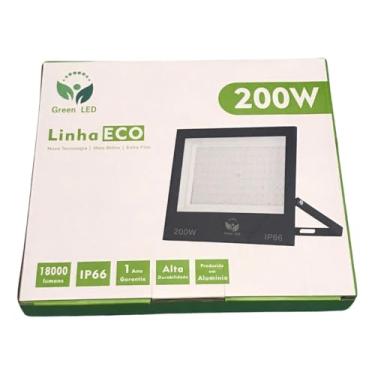 Imagem de Refletor Linha Eco 200w Bivolt Br Frio 6500k 110v/220v-upled