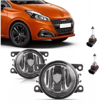 Imagem de Par Farol De Milha Universal 208 2012 2013 2014 2015 2016 2017 2018 2019 2020 + Lâmpada