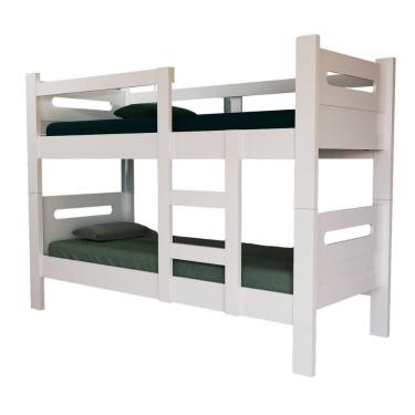 Imagem de Beliche Solteiro Em MDF Com Escada Irmãos Seguro Resistente