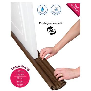 Imagem de Protetor de Porta Veda Porta Impermeavel contra Insetos e Poeiras Ajus