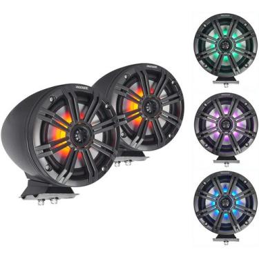 Imagem de Alto Flantale Maritimo Kicker 6"1/2 co Tweeter 3/4" 46KMFC65, cinza