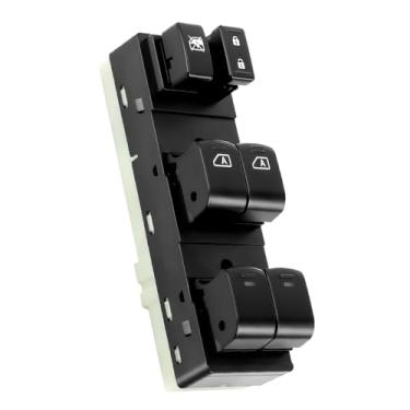 Imagem de Interruptor de controle de janela Master Power para Nissan Altima Sedan 4 portas 2007-2012 07 08 09 10 11 12 interruptor de controle de janela elétrica do lado do motorista 25401-ZN50B