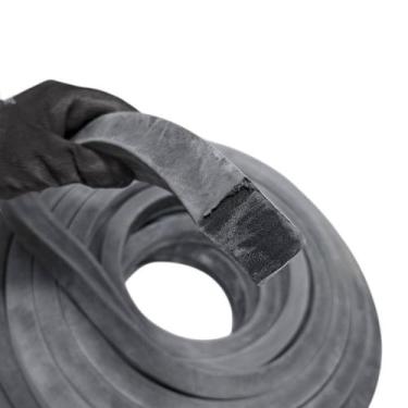 Imagem de Borracha Perfil Esponjoso Vedação 40x25mm Macio - 1 Metro Borrachas lo