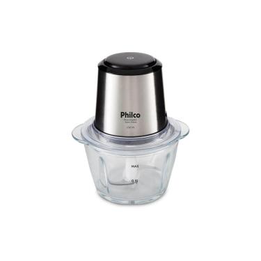 Imagem de Processador De Alimentos Philco Inox Glass PPS01I 350w Inox 127V