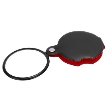 Imagem de Vidro da Lupa de Bolso, Ampliação 3x Compact Leve Lupa Portátil de Mão para Leitura, Estudo e Observação