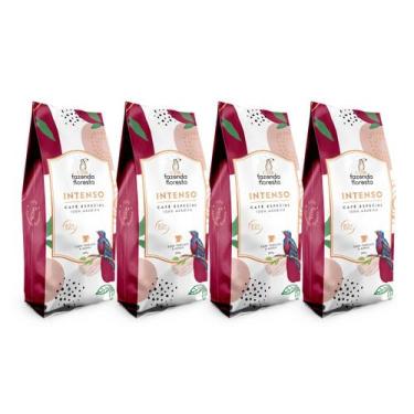 Imagem de Kit Café Especial Fazenda Floresta Intenso Moído  4 pacotes de 250g - 