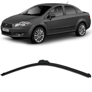 Imagem de Palheta Limpador Parabrisa Fiat Linea 2009 a 2016 Dianteira Motorista Dyna