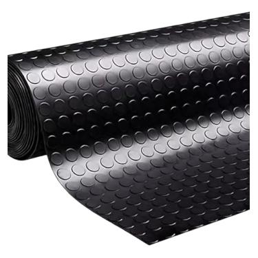 Imagem de Tapete Antiderrapante Emborrachado Piso Moeda 65cm X 1,30m