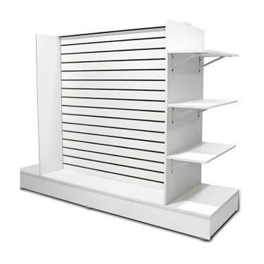 Imagem de Gôndola Prateleira Canaletada Branco 135X185X60Cm - Deep