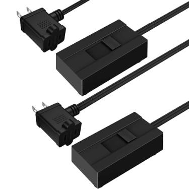 Imagem de TOPGREENER Dimmer De Mesa Para Luminárias Ou Chão, Controle Deslizante, Funciona Com Lâmpadas Incandescentes 360 Watts E Fluorescentes Compactas/Led Reguláveis 150 Watts, Desligado Na Intensidade Ma