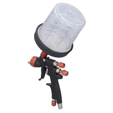 Imagem de Pistolas de Pintura Automotiva, Pistola de Pulverização para Pintura Pistola de Pulverização de Tinta Corpo Em Liga de Alumínio Amplitude Cabeça de Aço Inoxidável Ajustável