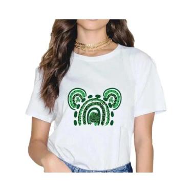 Imagem de Camiseta Feminina Rosa Minnie Mouse Vintage - Estilo 90s Disney, BR-P,