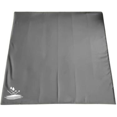 Imagem de Lona de Trilha Barraca Impermeável Vila Flor, Cinza