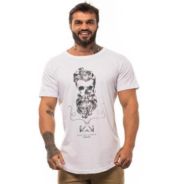 Imagem de Camiseta Longline Premium Masculina MXD Conceito Caveira Marinheira-Masculino