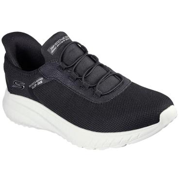 Imagem de Skechers Tênis feminino Squad Chaos-Tough Walk sem cadarço, Preto, 10.5