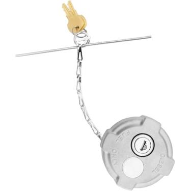 Imagem de Tampa de combustível diesel de 6 cm compatível com Reefer Trailer, International MD Semi Trucks