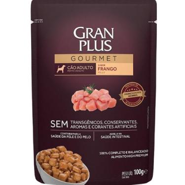 Imagem de Sachê Gran Plus Cães Adultos Frango 100g