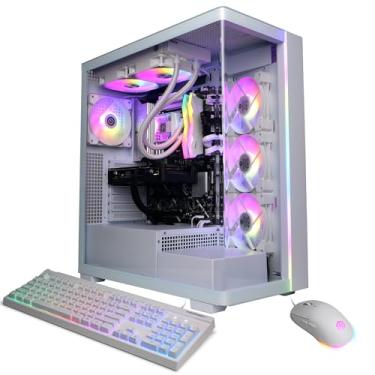 Imagem de CyberPowerPC Gamer Supreme Gaming PC, Intel Core Ultra 9 285 2,5GHz, GeForce RTX 5060 Ti 16GB, 32GB DDR5, SSD PCIe 4.0 de 2TB, Pronto para WiFi e Windows 11 Home (GXiVR8720A17)