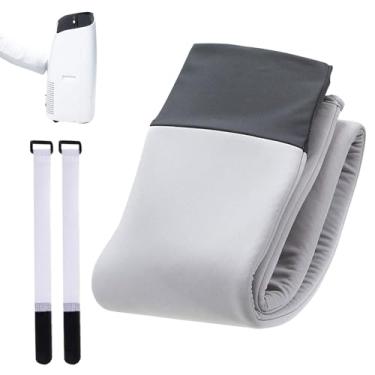 Imagem de Cobertura Isolada para Mangueira de Ar Condicionado,Manga Isolante Para Mangueira De Exaustão | Cobertura Isolante Para Tubos De Exaustão Resistentes Ao Calor