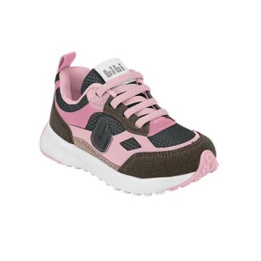 Imagem de Tenis bibi jogging ref 1236 menina, Rosa, Cinza, 31