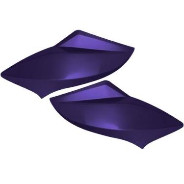 Imagem de Par Carenagem Tampa Lateral Do Farol Pro Tork Moto Titan 150 Esd 2011 