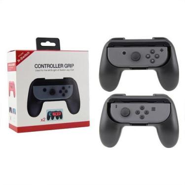 Imagem de 2x Grip Suporte De Controle Joy Con P/ Nintendo Switch Case - Dobe