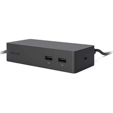 Imagem de Microsoft Surface Dock para Surface Pro 3, Surface Pro 4 e Surface Book com 4 portas USB e interface de hardware Ethernet e USB 3.0 (preto)