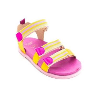 Imagem de Sandália Infantil Menina Mini Sua Cia 9139.51451 - Rosa-Feminino