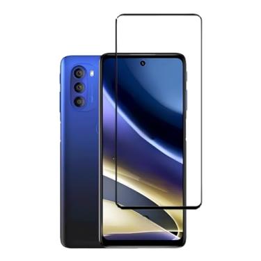 Imagem de Película de Vidro Temperado 3D Para Moto G51 Tela De 6,8 Polegadas - (Bluepink)