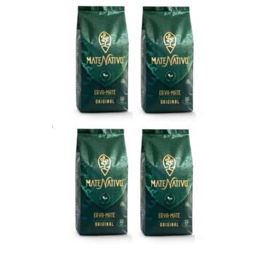 Imagem de 4 Erva Mate Chimarrão MATE NATIVO ORIGINAL 1kg