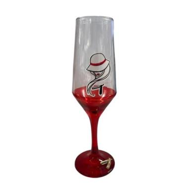 Imagem de Taça Pomba Gira Maria Navalha Champagne Buffet Vidro 186Ml - Meta Atac