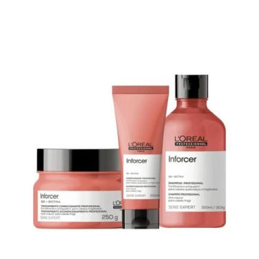 Imagem de Kit L'Oréal Professionnel Inforcer Serie Expert Trio - LOREAL
