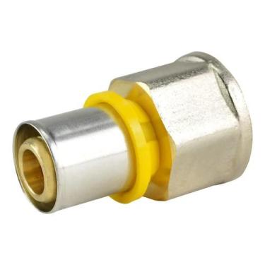 Imagem de Conexão Fixa Femea 16MM X 1/2 P/ Gás - Astra