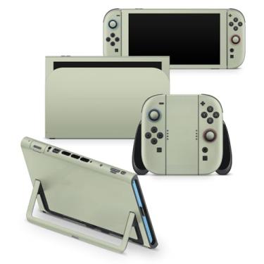 Imagem de Tacky Design Película sólida compatível com Nintendo Switch 2, capa clássica para Switch 2, vinil premium 3M (Sage Green, Switch 2)