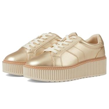 Imagem de DV Dolce Vita Tênis feminino Bubbles, Dourado, 9.5