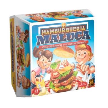 Imagem de Brinquedo Jogo de Tabuleiro Hamburgueria Maluca Grow - 03574