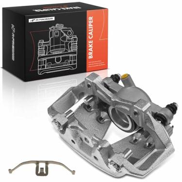 Imagem de A-Premium Conjunto de pinça de freio a disco com suporte compatível com modelos selecionados Mercedes-Benz - C350, C218 CLS400, W212/C207 E250, W212/S212/C207 E350, E400 - Lado do passageiro dianteiro