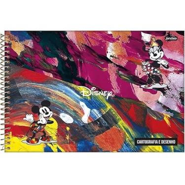 Imagem de CADERNO ESPIRAL 275X200MM CD CART 80FLS DISNEY PROJETO DEEI F