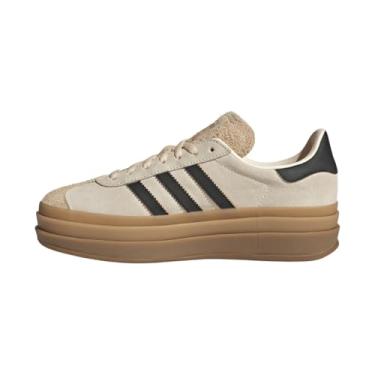 Imagem de adidas Gazelle Bold Tênis feminino, Goma preta creme, 35