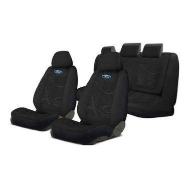 Imagem de capa para banco carro em tecido grosso preto para fusion 2014 - gj