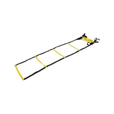 Imagem de Escada Agilidade Amarela Kl Master Fitness 5 Unidades E Dvd