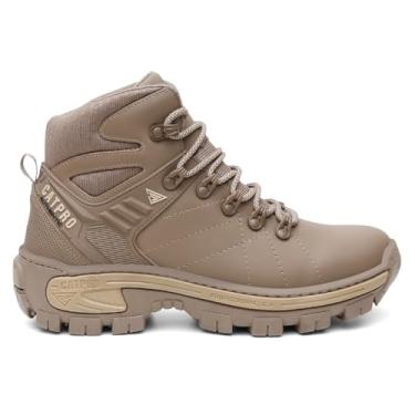 Imagem de Bota Masculina de Segurança CATPRO DELTA – Couro, Conforto e Certificado de Aprovação (Oliva, Normal, BR, Adulto, Numérico, 39)