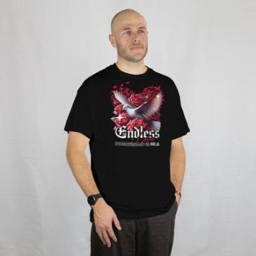 Imagem de Camiseta Casual Manga Curta Masculina Estilosa e Confortável em Algodão do P ao G1-Masculino