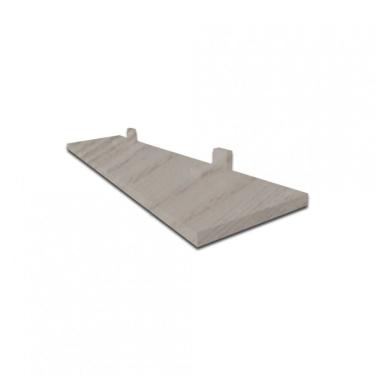 Imagem de Prateleira Simples Madeirado 90X15 cm Com Suporte Em Mdf