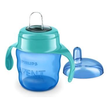 Imagem de Copo De Treinamento Easy Sip Com Alça 200ml Bico Silicone Transição Bebê Avent Philips