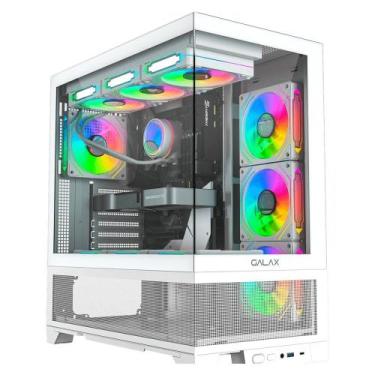 Imagem de Gabinete Galax Centaurus White, Mid Tower, ATX, Frontal de Vidro, Sem 
