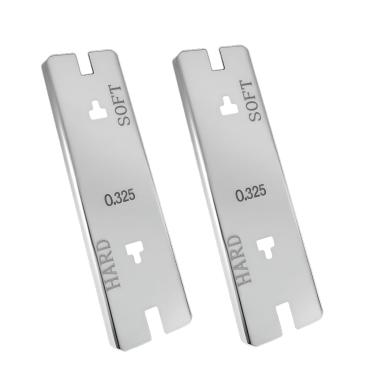 Imagem de GKZKNG Compatível com a ferramenta de medidor de profundidade Husqvarna para correntes de motosserra de passo estreito .325 – Serve para Stihl MS 250 (corrente 0,325) e Stihl 192TC (3/8 sem recuo