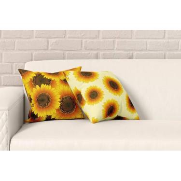 Imagem de Kit 2 Almofadas Com Enchimento Sunflower - Core Decore