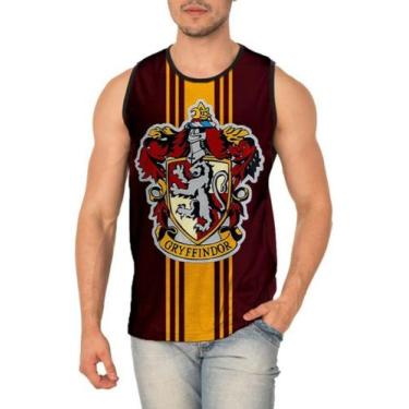 Imagem de Camiseta Regata Harry Potter Gryffindor Full Print Ref:397 - smoke, Pr